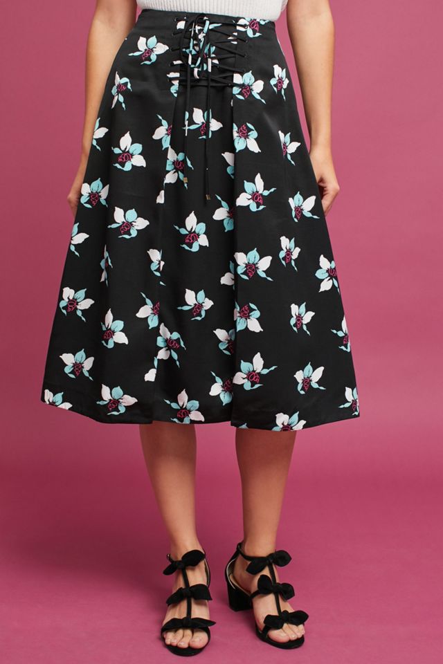 Zadie Lace-Up Skirt #1