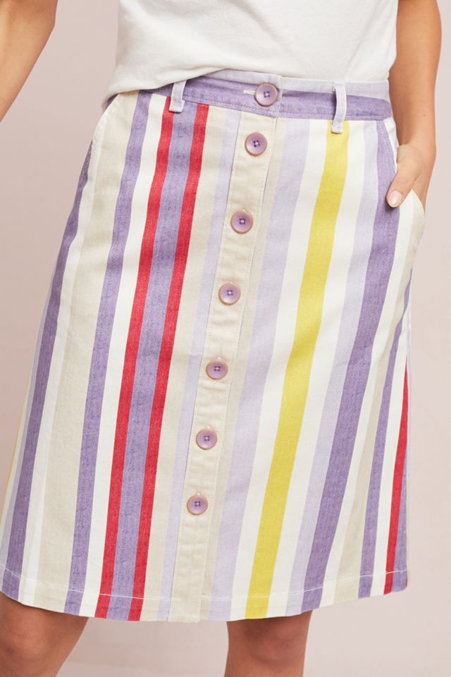 Seafaring Striped Skirt #1