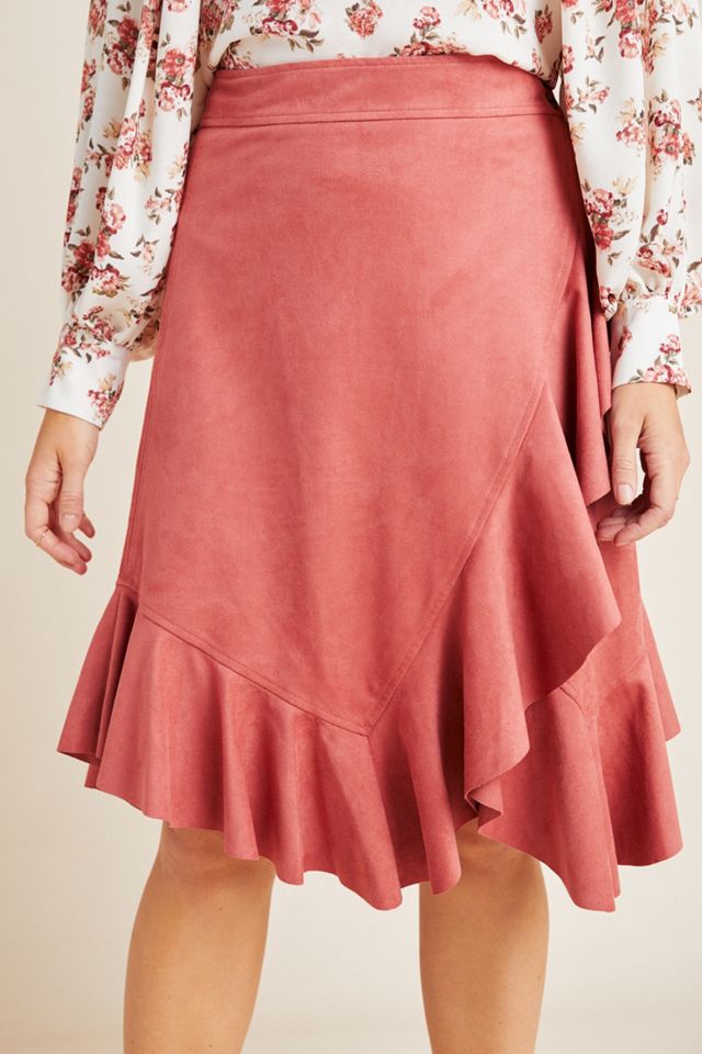 Maeve Marston Ruffled Wrap Skirt #2