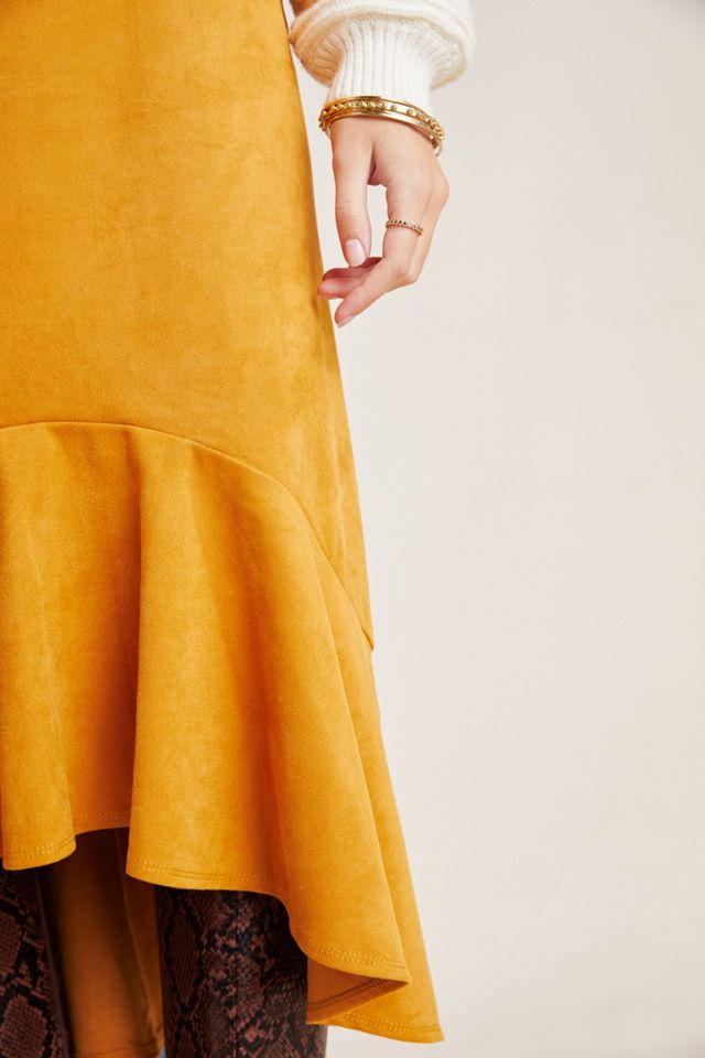 Maeve Cosima Flounced Midi Skirt #3