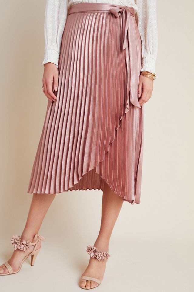 Maeve Paulina Pleated Midi Skirt #2