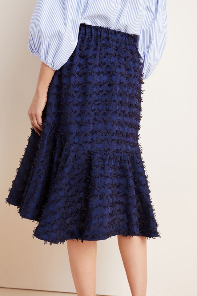 Maeve Miranda Textured Midi Skirt #1
