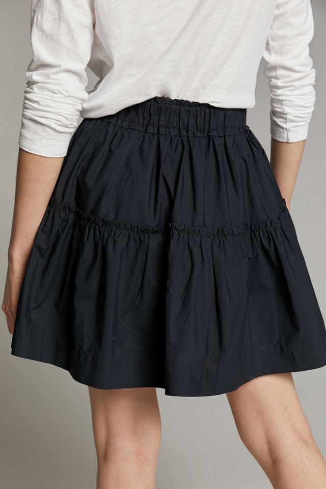 Maeve Smocked Mini Skirt #3
