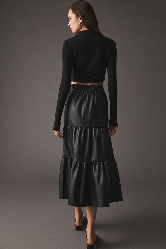 The Somerset Maxi Skirt: Faux Leather Edition #4