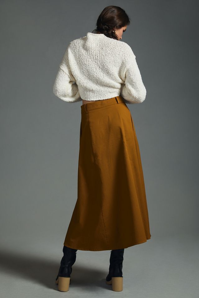 By Anthropologie A-Line Maxi Skirt #3