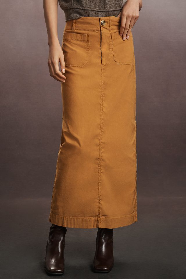 The Colette Maxi Skirt by Maeve | Anthropologie