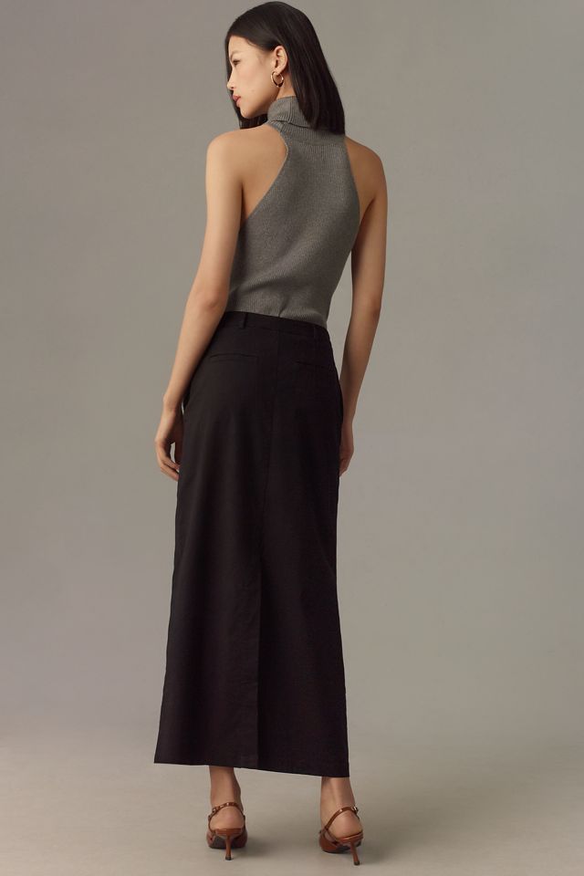 By Anthropologie Clean Column Midi Skirt #3