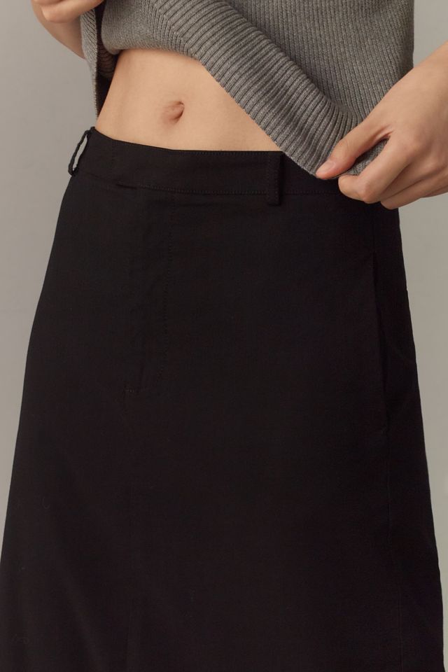 By Anthropologie Clean Column Midi Skirt #4