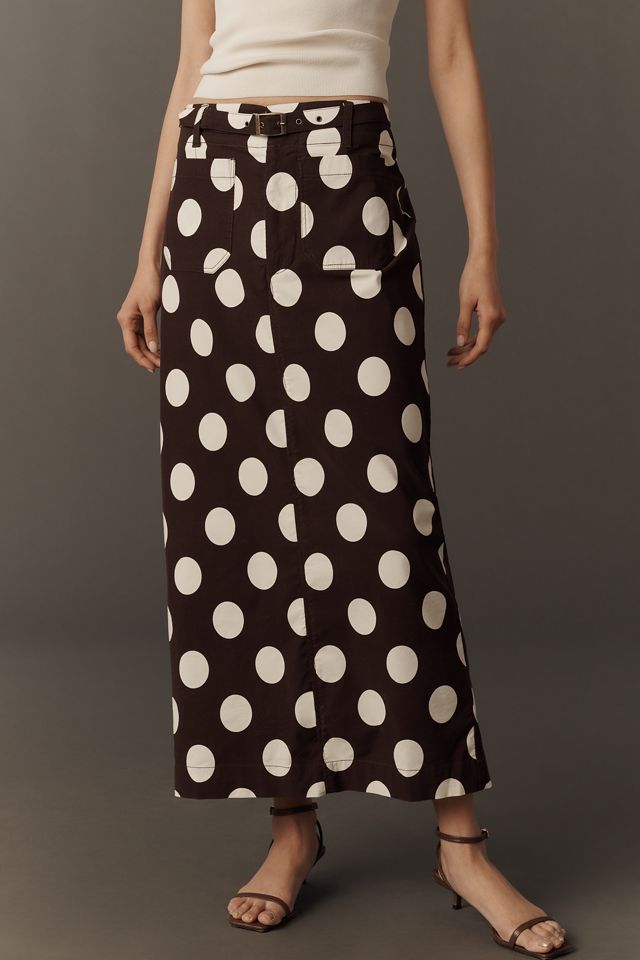 Maeve Colette Belted Maxi Skirt #1