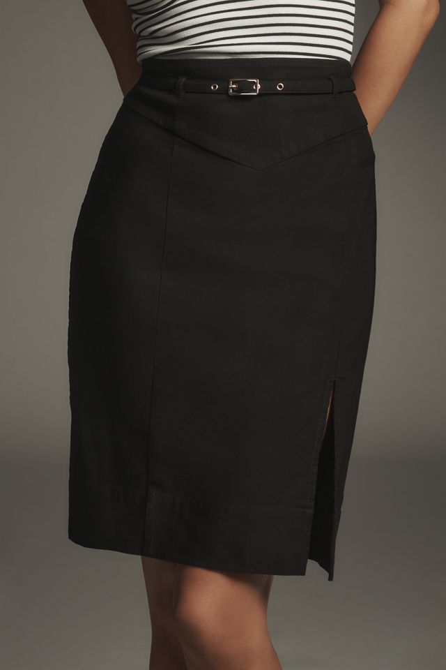 By Anthropologie Belted Pencil Skirt: Magic Fabric Edition #2