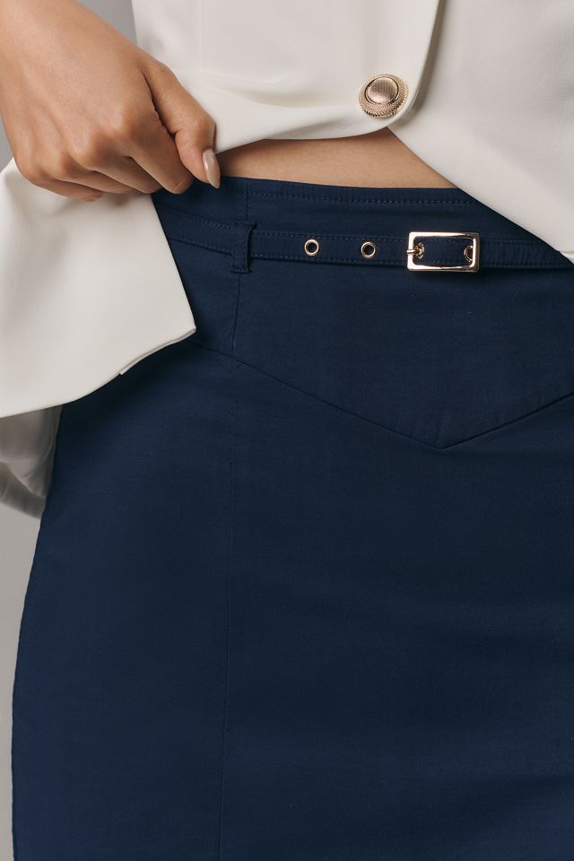 By Anthropologie Belted Pencil Skirt: Magic Fabric Edition #3