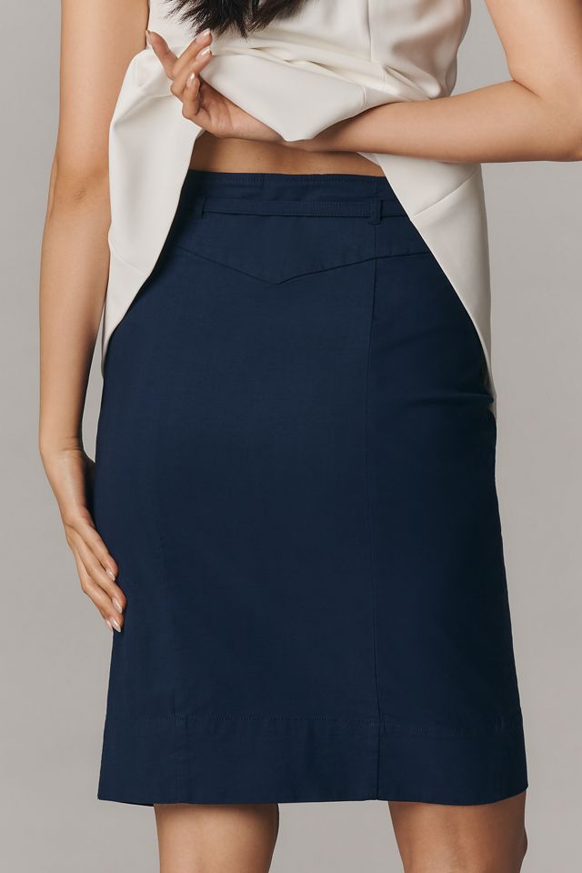 By Anthropologie Belted Pencil Skirt: Magic Fabric Edition #4