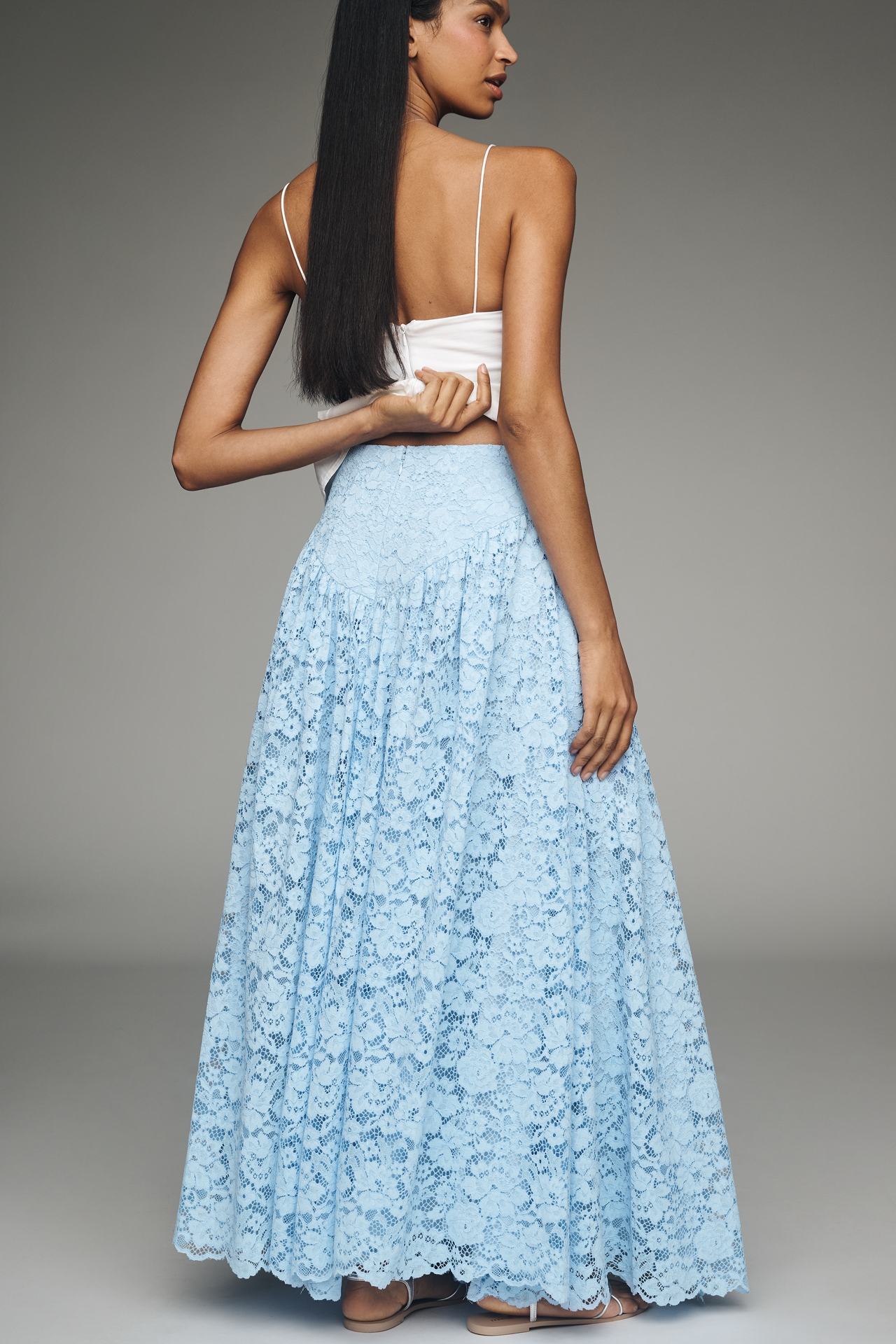 Jacie Lace Maxi Skirt by Maeve