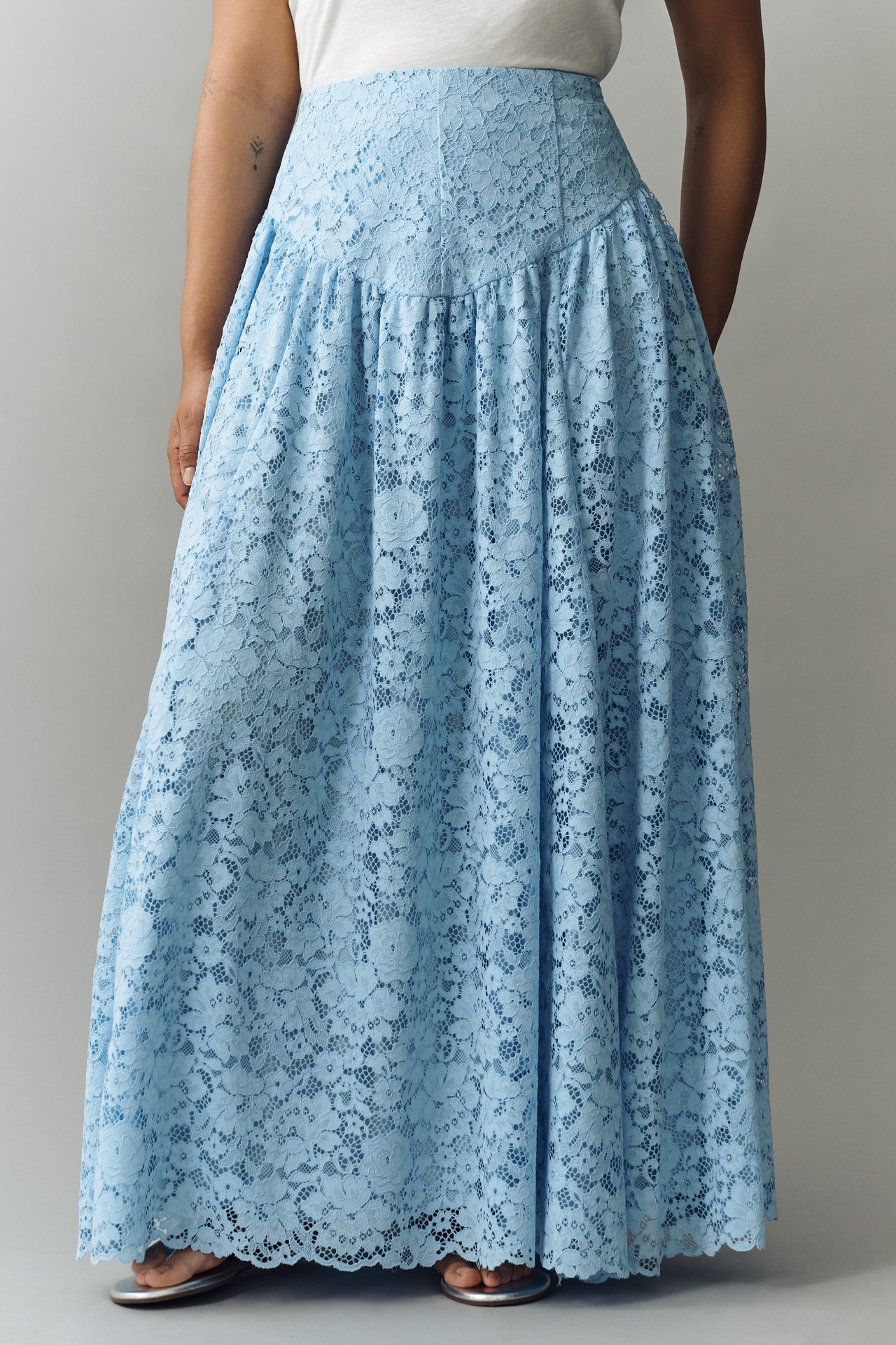 Maeve Lace Maxi Skirt