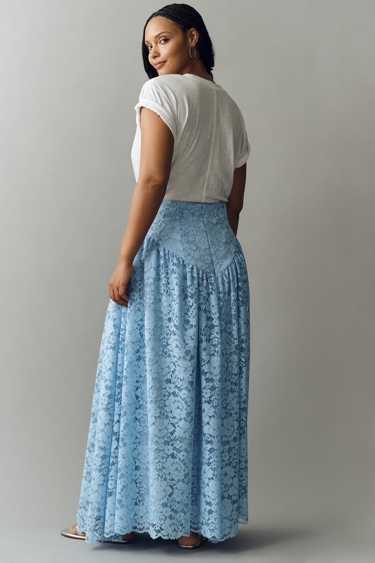 Maeve Lace Maxi Skirt