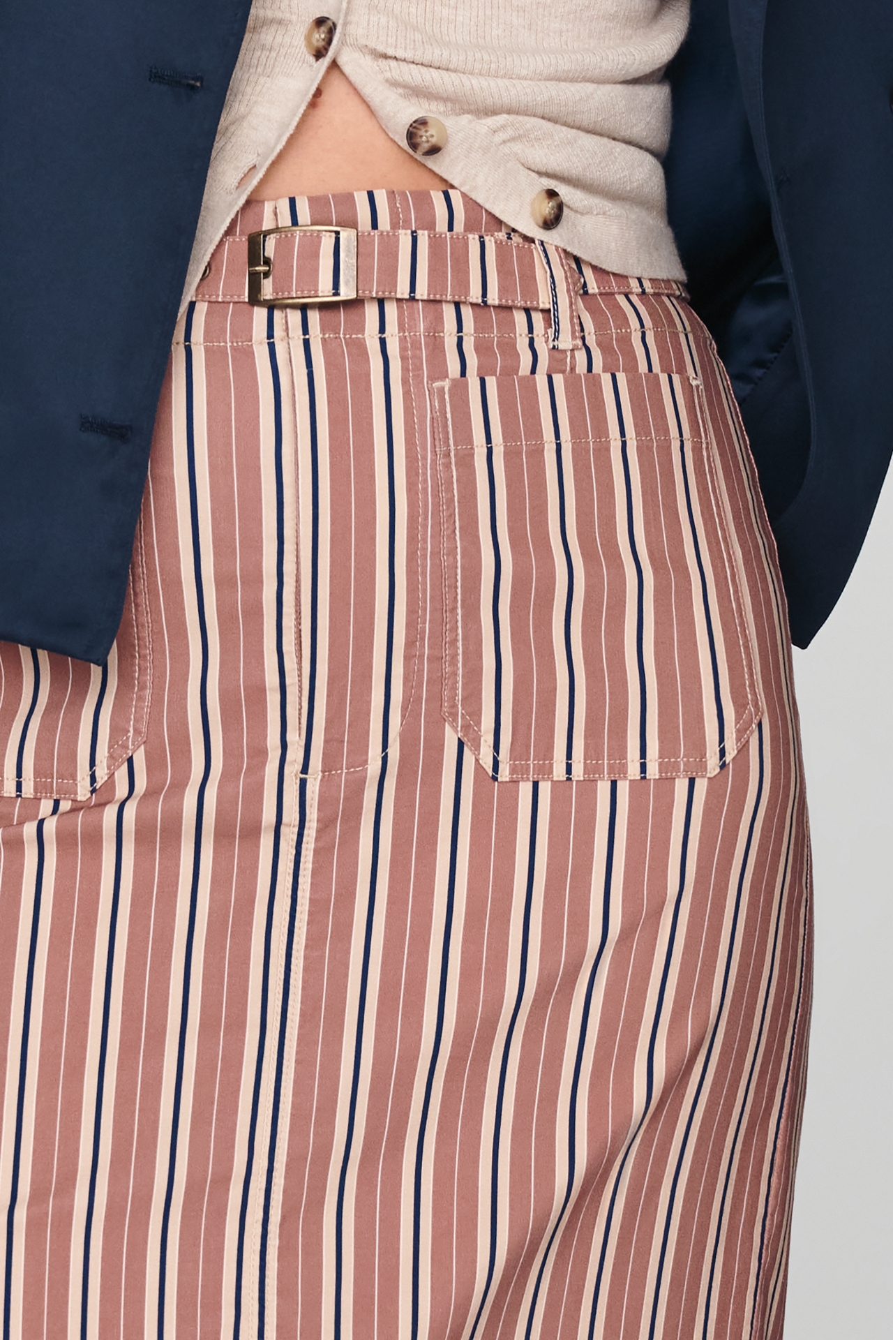 Maeve Colette Plaid Maxi Skirt Magic Fabric