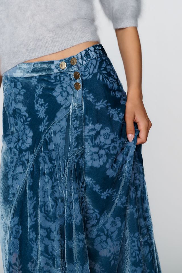 By Anthropologie Olivette Wrap Maxi Skirt #2