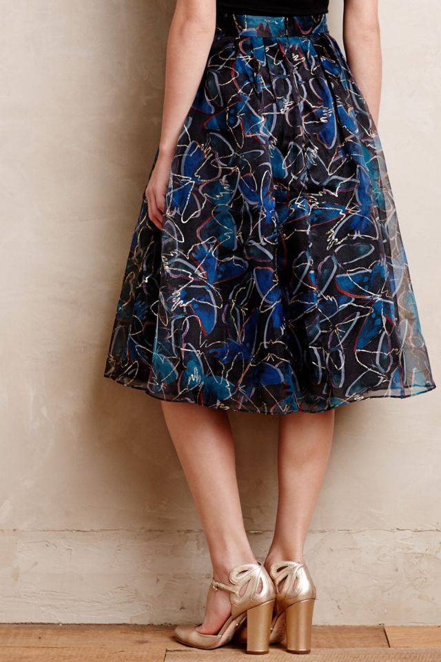 Shimmered Monarch Skirt #2