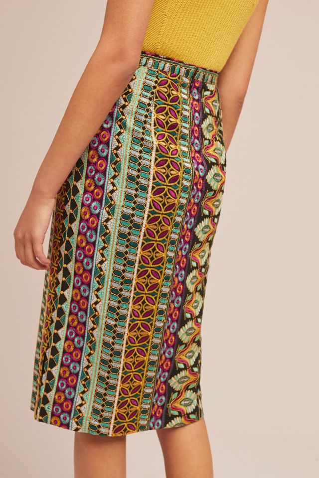 Moroccan Nights Pencil Skirt #1