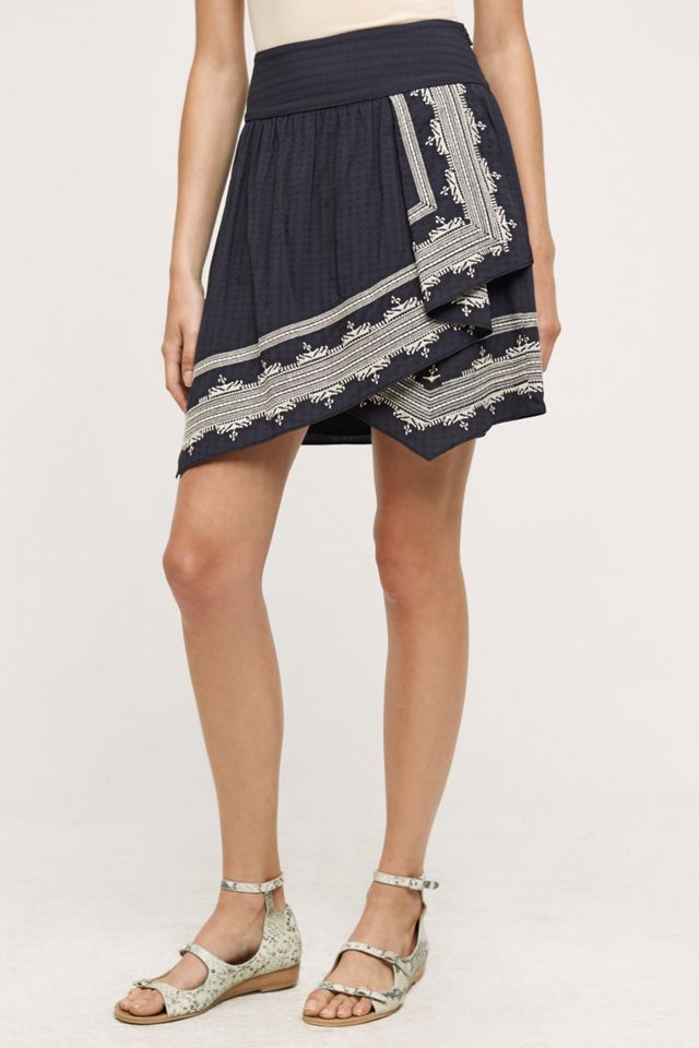 Draped Gauze Skirt #1