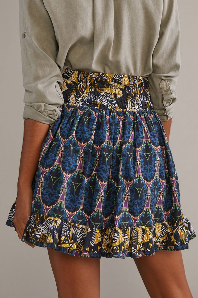 Let Me Be Belted A-Line Mini Skirt #3