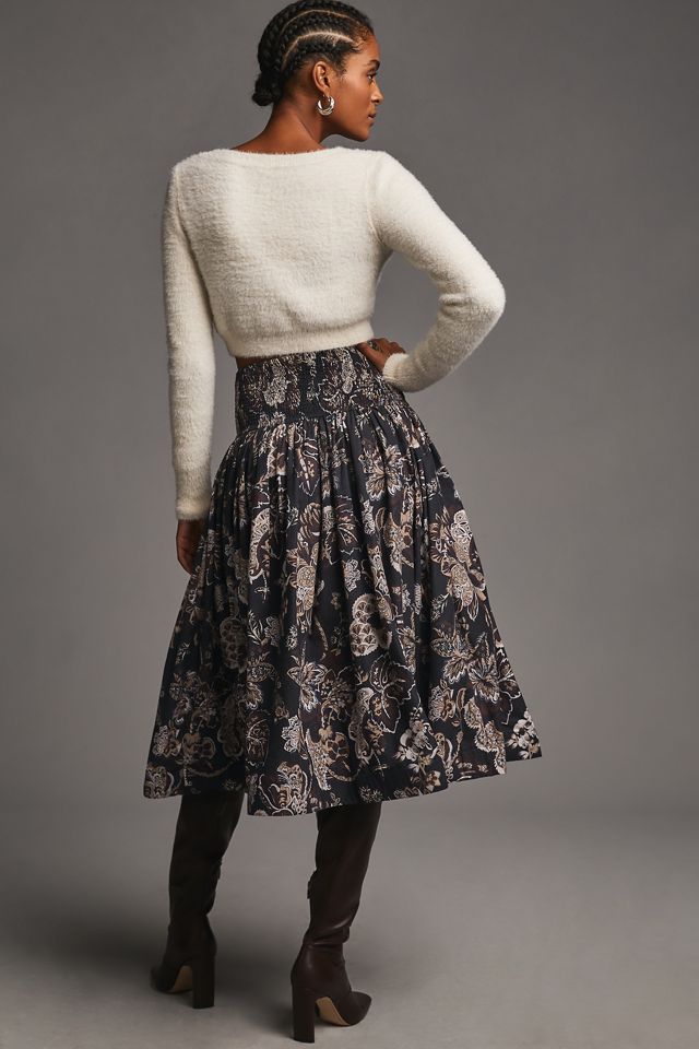 Let Me Be Aline Lace-Up Skirt | Anthropologie