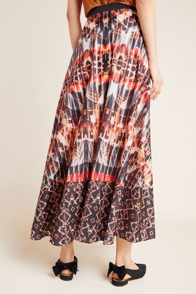 Kaleidoscope Maxi Skirt #4