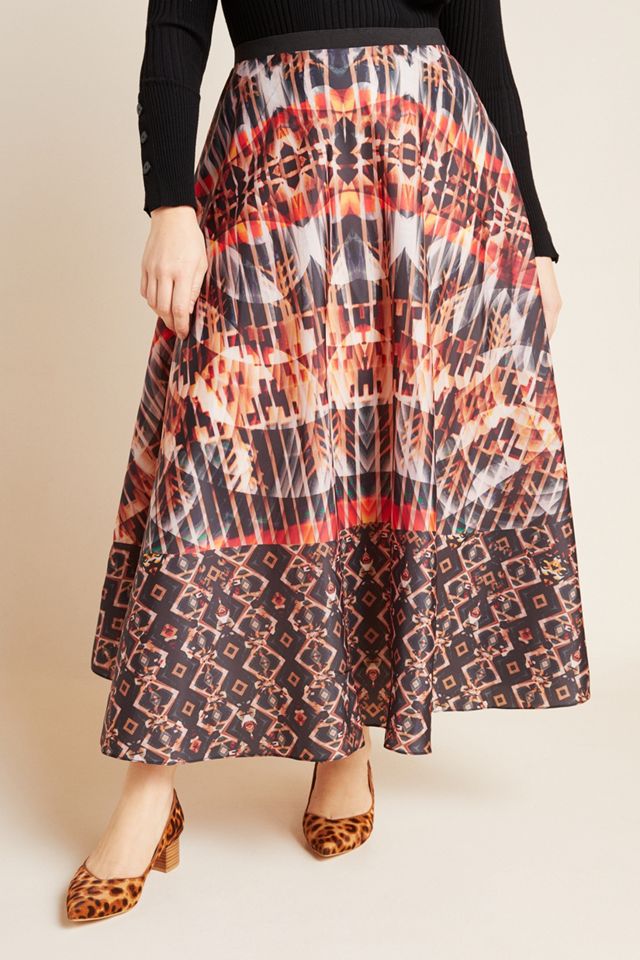 Kaleidoscope Maxi Skirt #8