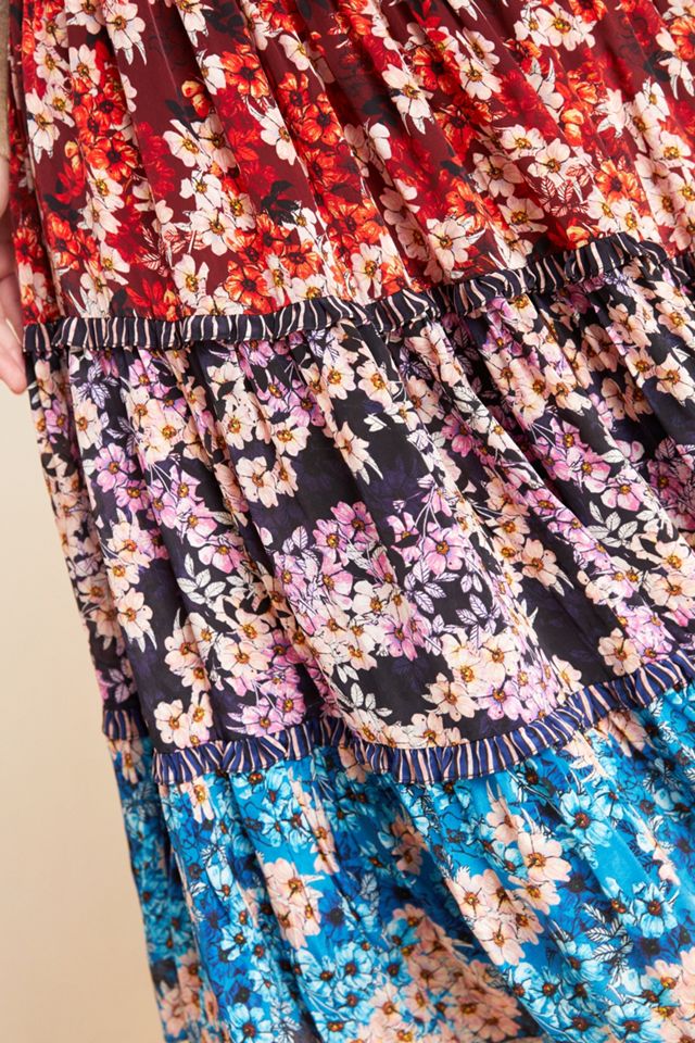 Anarosa Tiered Maxi Skirt #3