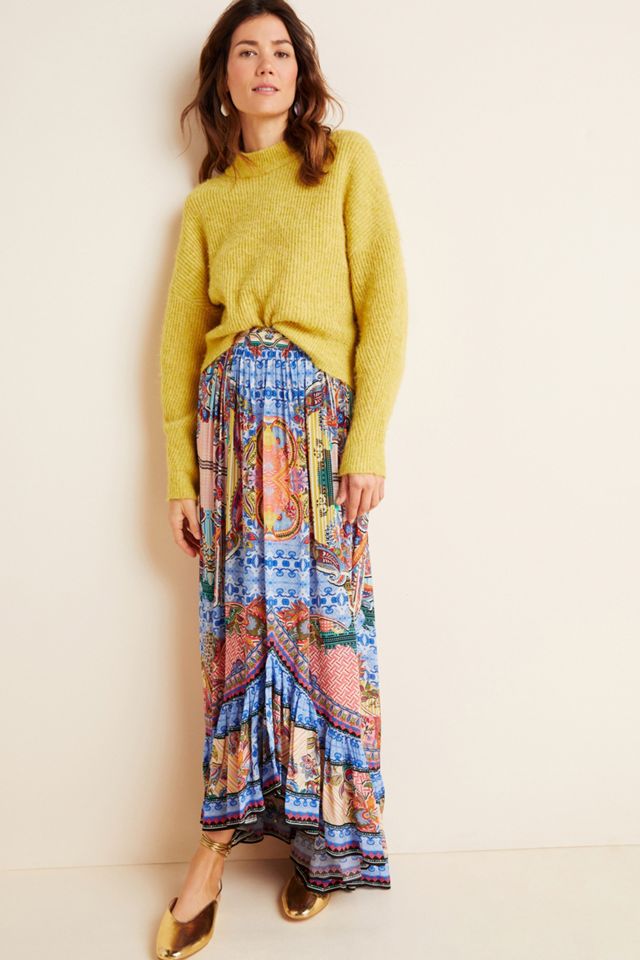 Allaire High-Low Maxi Skirt #4