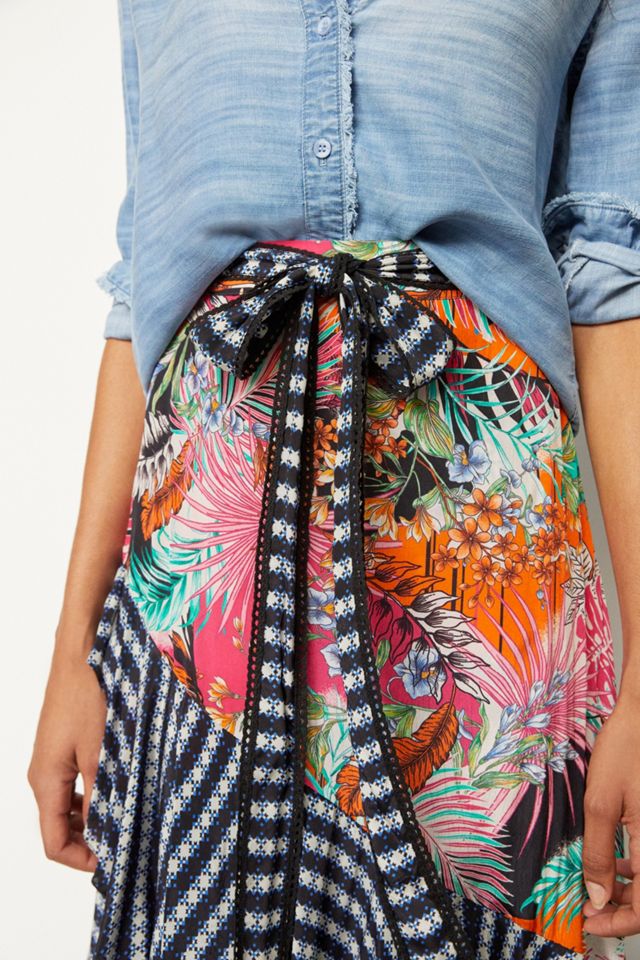 Hana Ruffled Maxi Skirt #1