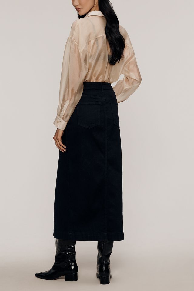 English Factory Denim Maxi Skirt #3
