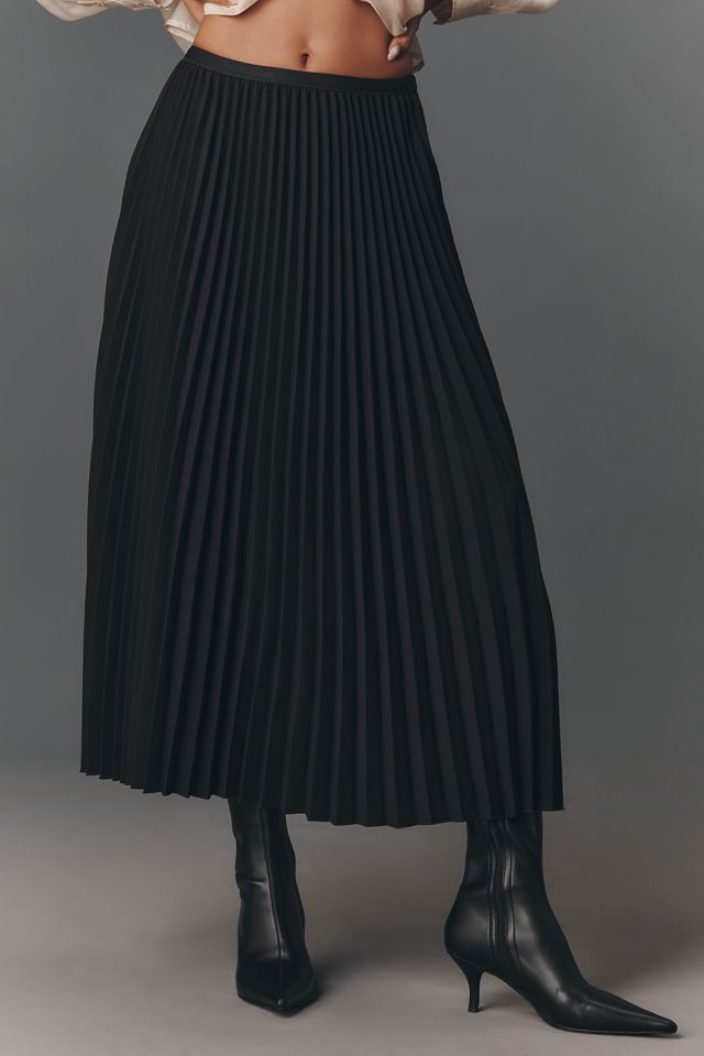 English Factory Pleated Midi Skirt #1