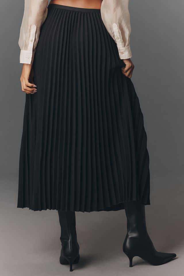 English Factory Pleated Midi Skirt #2