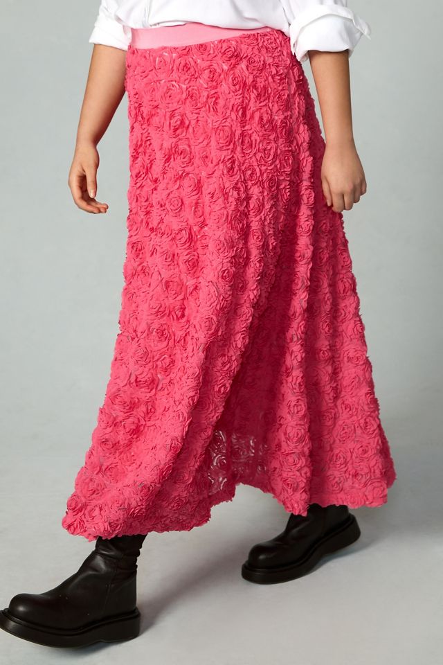 Maeve Floral Appliqué Skirt #7