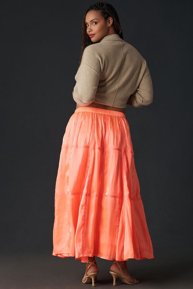 By Anthropologie Parachute Maxi Skirt #7