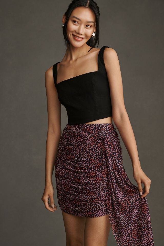 By Anthropologie Flirty Knit Mini Skirt #2