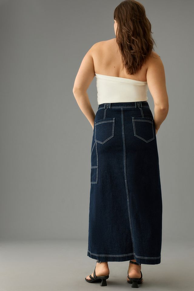 Pilcro Carpenter Maxi Skirt | Anthropologie