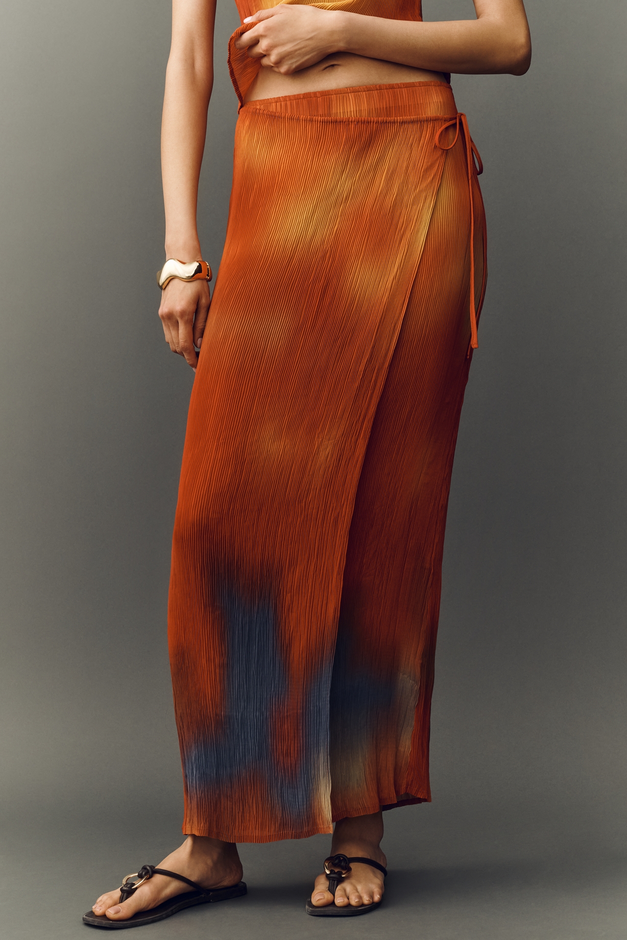 Thinking MU Knit Maxi Skirt