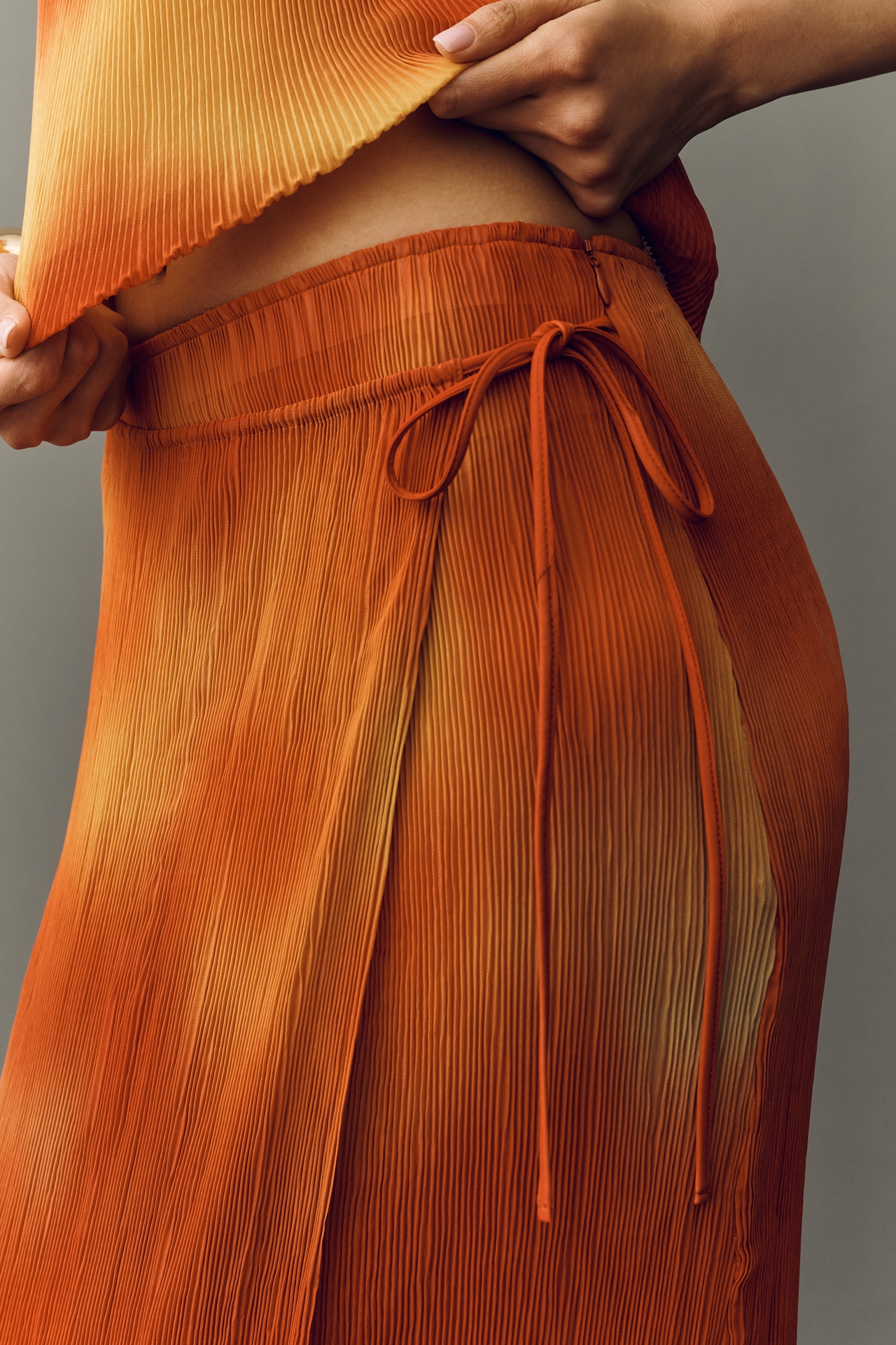 Thinking MU Knit Maxi Skirt