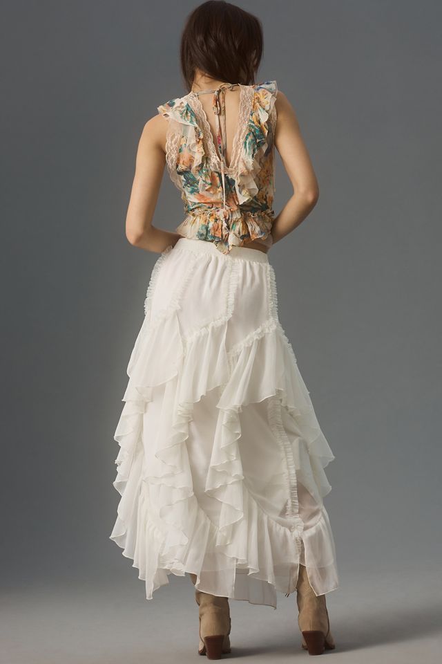 Kavita Bhartia Ruffle Maxi Skirt #2