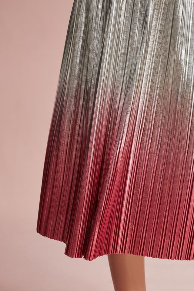 Ombre Pleated Skirt #2