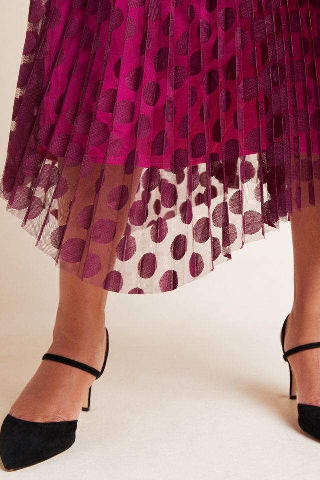 Phoebe Pleated Midi Skirt #1