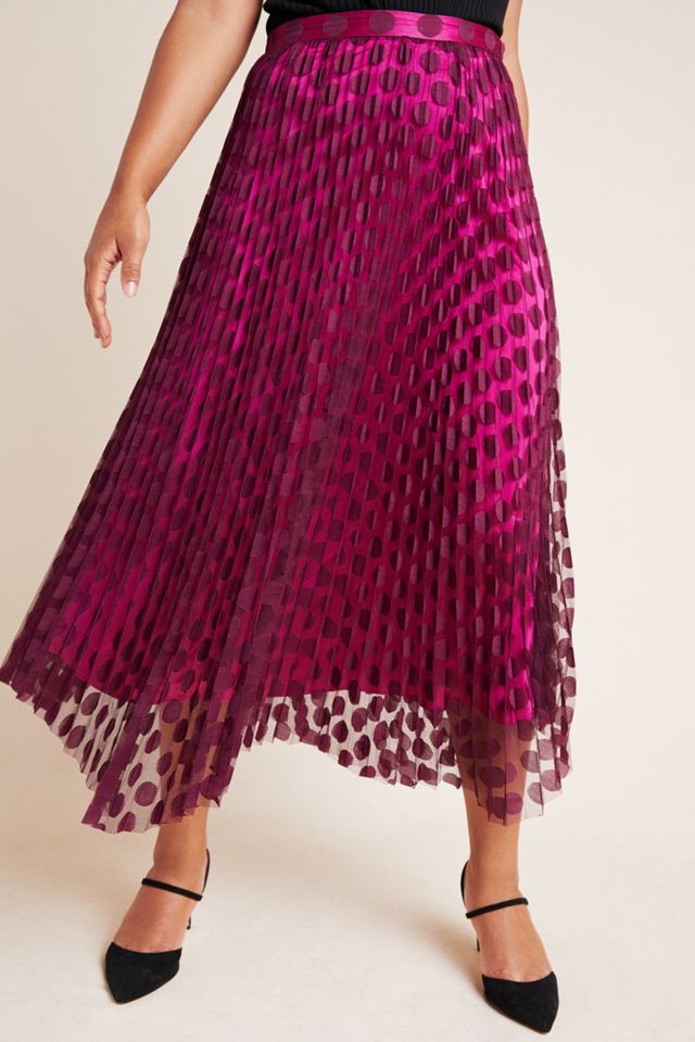 Phoebe Pleated Midi Skirt #3