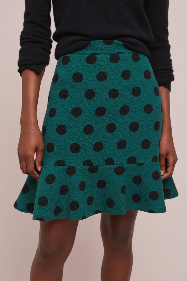 Polka Dot Mini Skirt