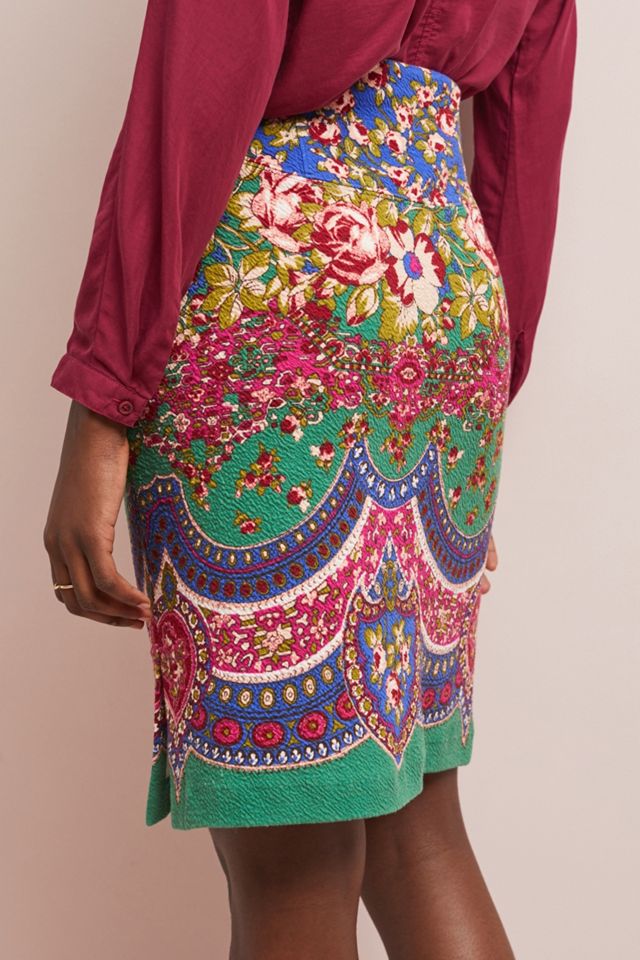 Sheffield Textured Pencil Skirt #1