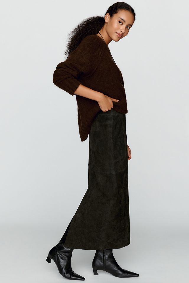 Avec Les Filles Leather Maxi Skirt #2