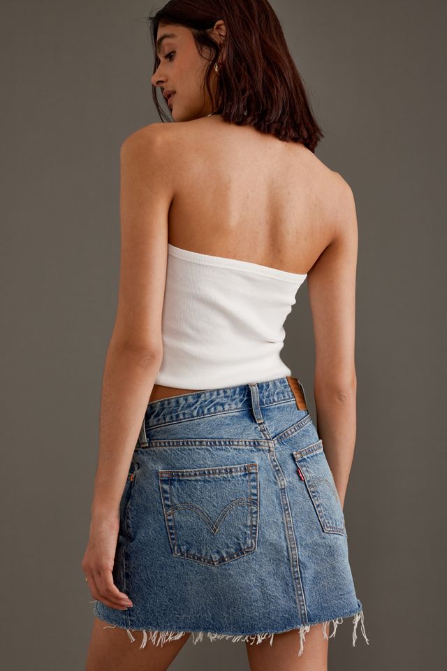 Minigonna in Denim Ricreato Levi's #4