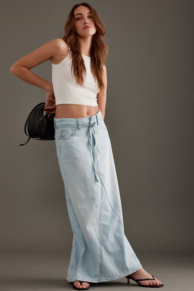 Levi's maxi clearance skirt