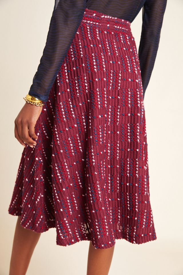 Maeve Anisa Textured Midi Skirt #1